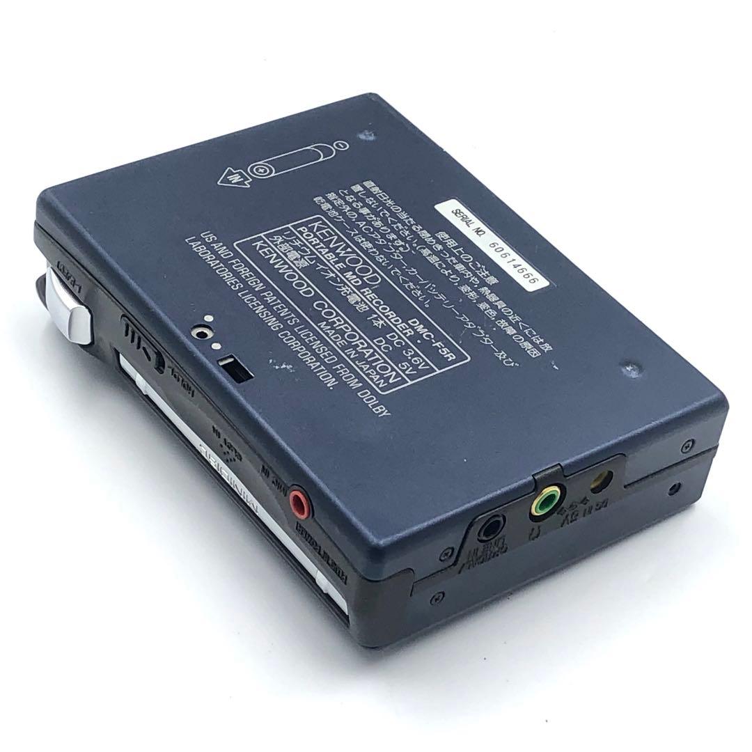 録音再生○ KENWOOD DMC-F5R ポータブルMDレコーダー - メルカリ