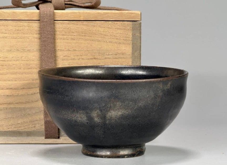 高麗～李朝時代 黒高麗 茶道具 黒釉茶碗 抹茶碗 朝鮮古陶磁 - メルカリ