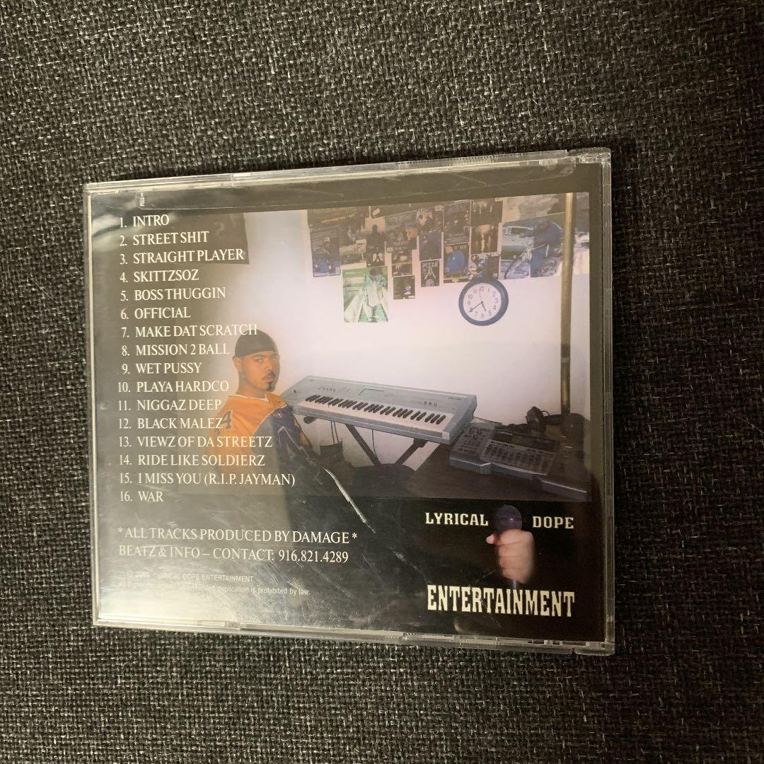 DAMAGE/ PLAYA HARDCO G-RAP CD