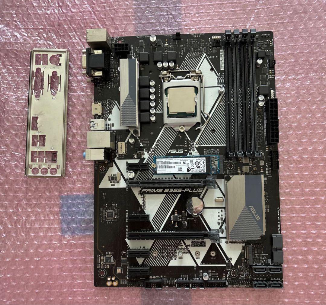 ASUSマザーi7-9700 3.00GHz / SSD256GB セット