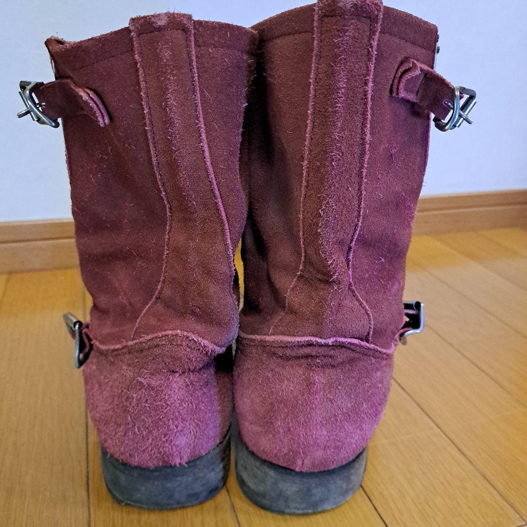 q*様 【名作】UNDERCOVERbut期 スウェード レザー エンジニアブー