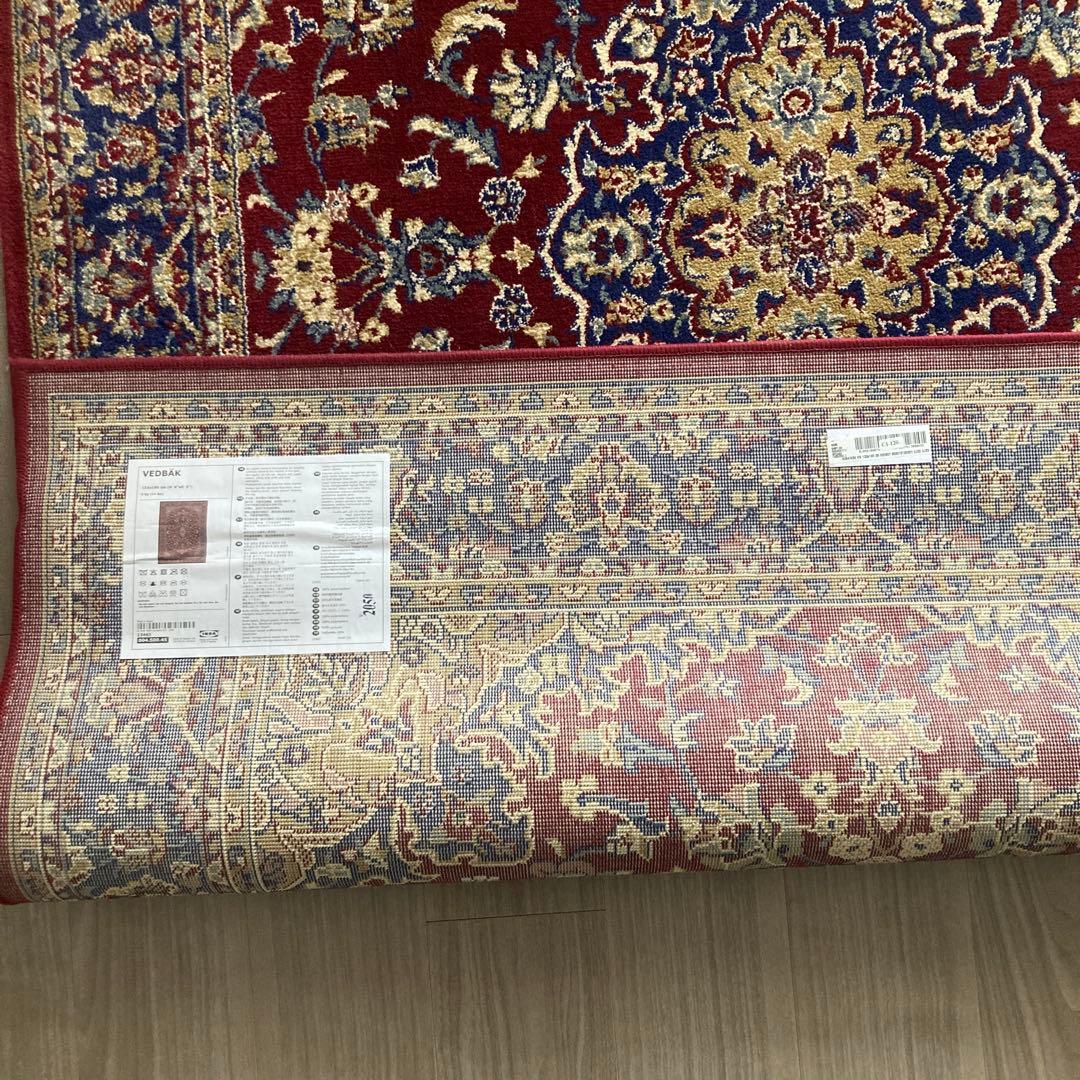 廃盤】IKEA ペルシャ絨毯風 VEDBÄK ヴェードベック ラグ - メルカリ