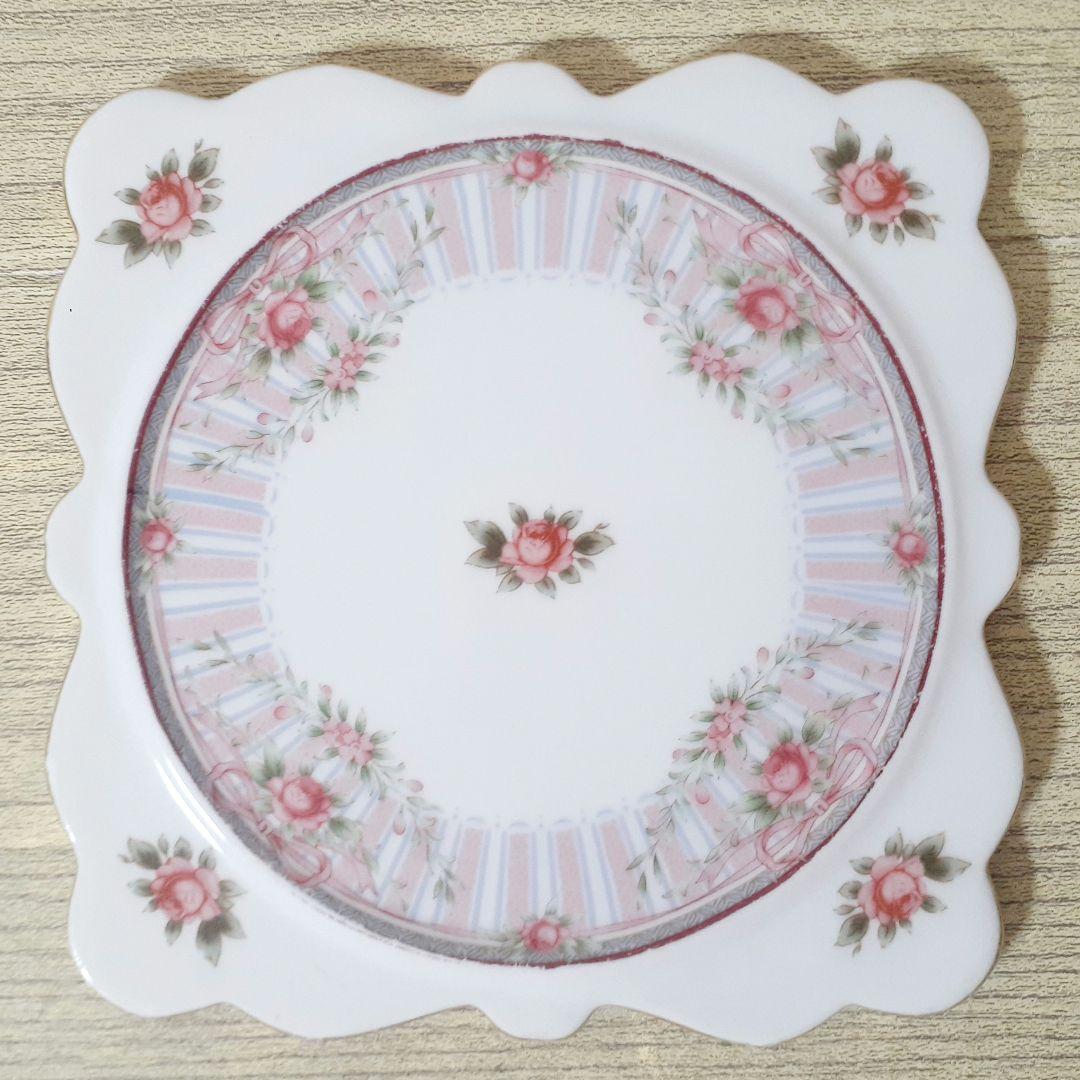 ROYAL ARDEN 鍋敷き 薔薇柄 陶器製 2枚セット - メルカリ