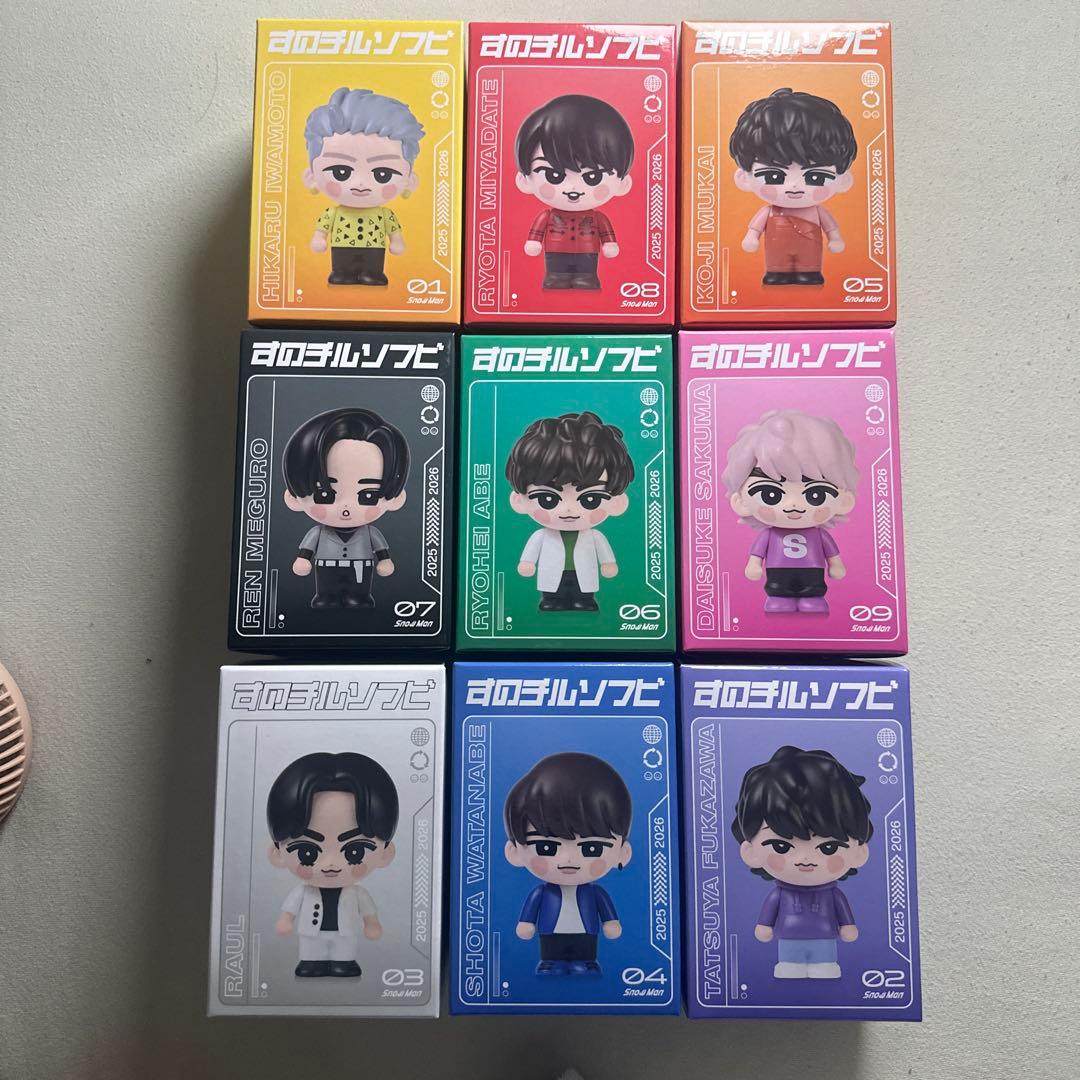 ちびたんManDome tour ONソフビ　ステッカーセット ポーチに入ったステッカーセット – Official髭男dism ONLINE STORE