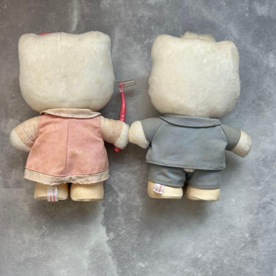 ハローキティ ダニエル ぬいぐるみセット 歯科医院限定品 2005年