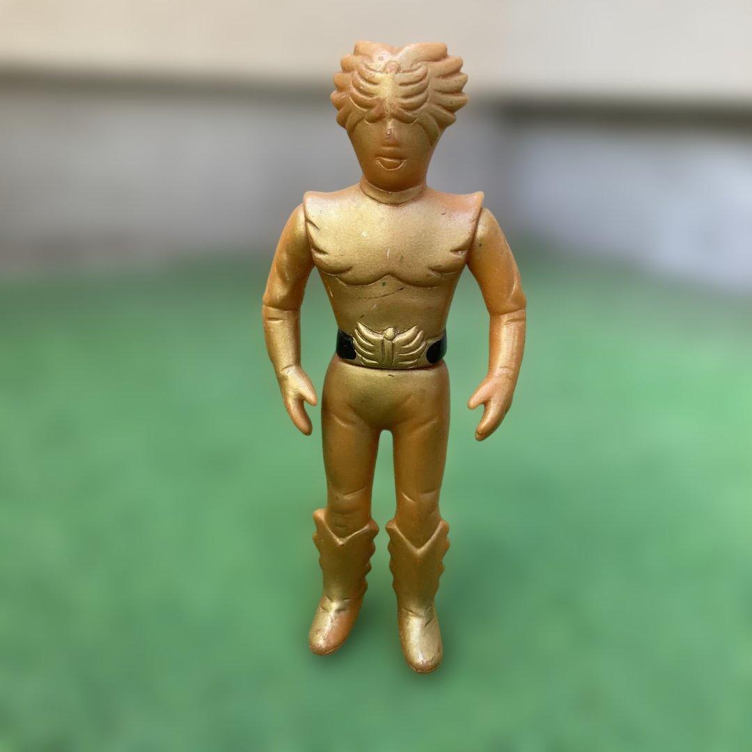 希少】レインボーマン黄金の化身 ソフビ フィギュア - メルカリ