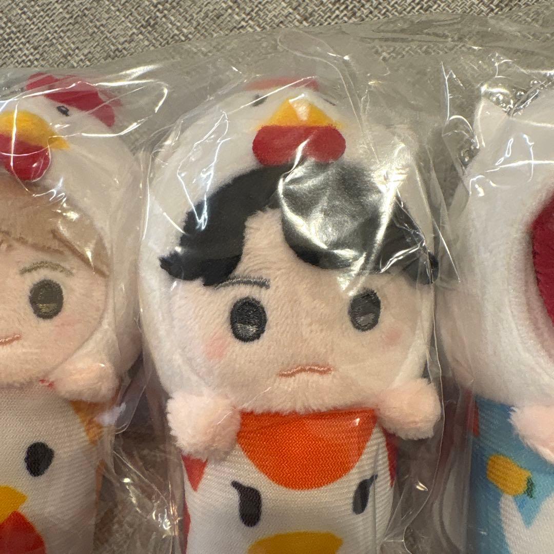 Mrs. GREEN APPLE からあげクン ぬいぐるみキーホルダー3種セット