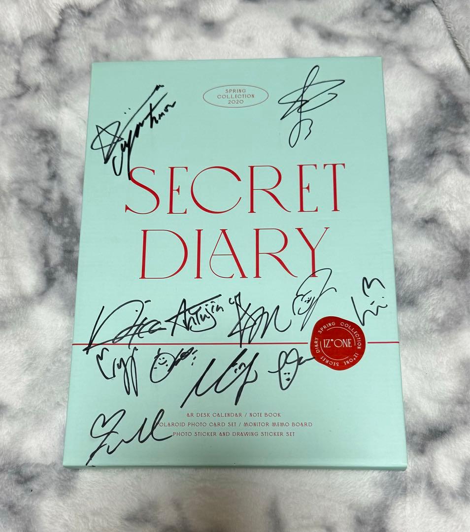 IZ*ONE 直筆サイン入り IZ*ONEメンバー全員のサイン入りポラプレゼント！ - JJ