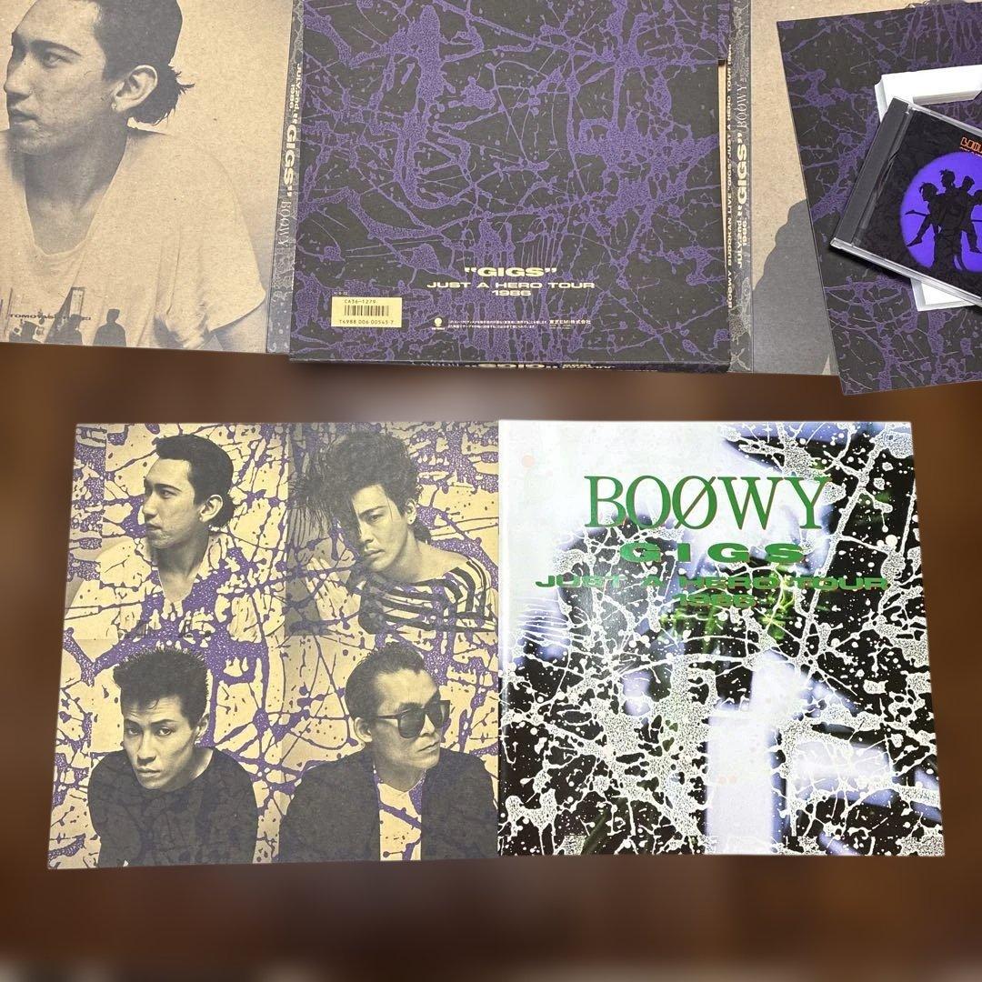 BOØWY \"GIGS\" JUST A HERO TOUR 1986