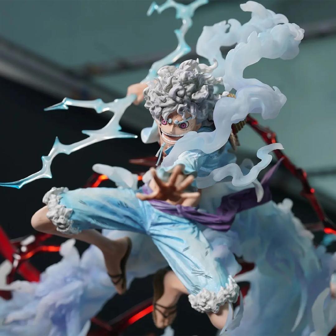 ワンピース ルフィ ギア5 ニカ ガレージキット フィギュア 塗装済み