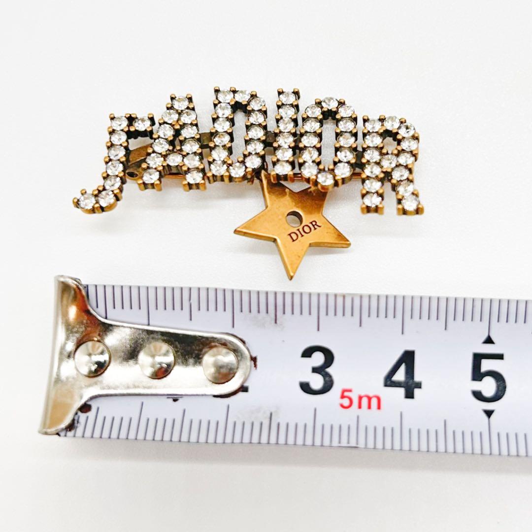 DIOR ディオール ブローチ JADIOR ジャデオール スター クリスタル