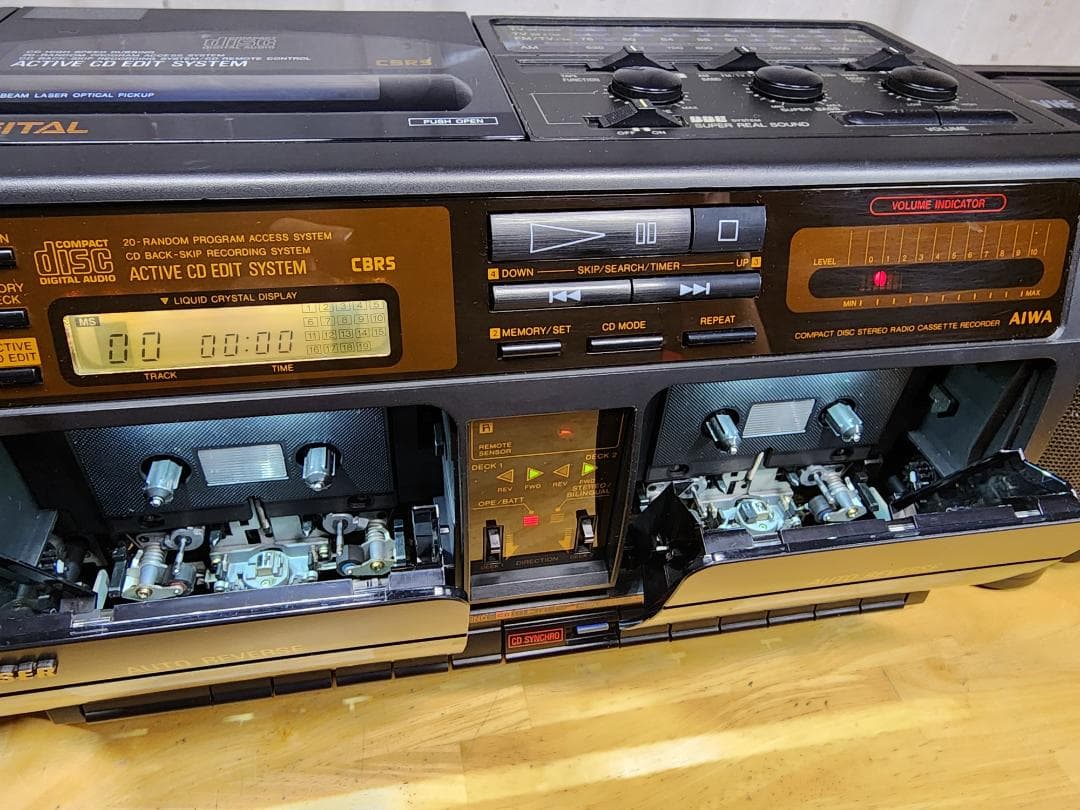 88 AIWA CSD-XR70 STRASSER CDラジカセ完動品 - メルカリ