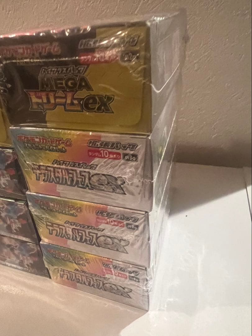 メガドリームex box シュリンク付き ポケモンカードboxまとめ売り