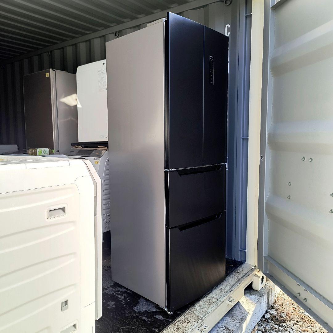 運搬取付無料！ブラック・2段冷凍室・大凍量！ IRIS冷蔵庫！完動品・