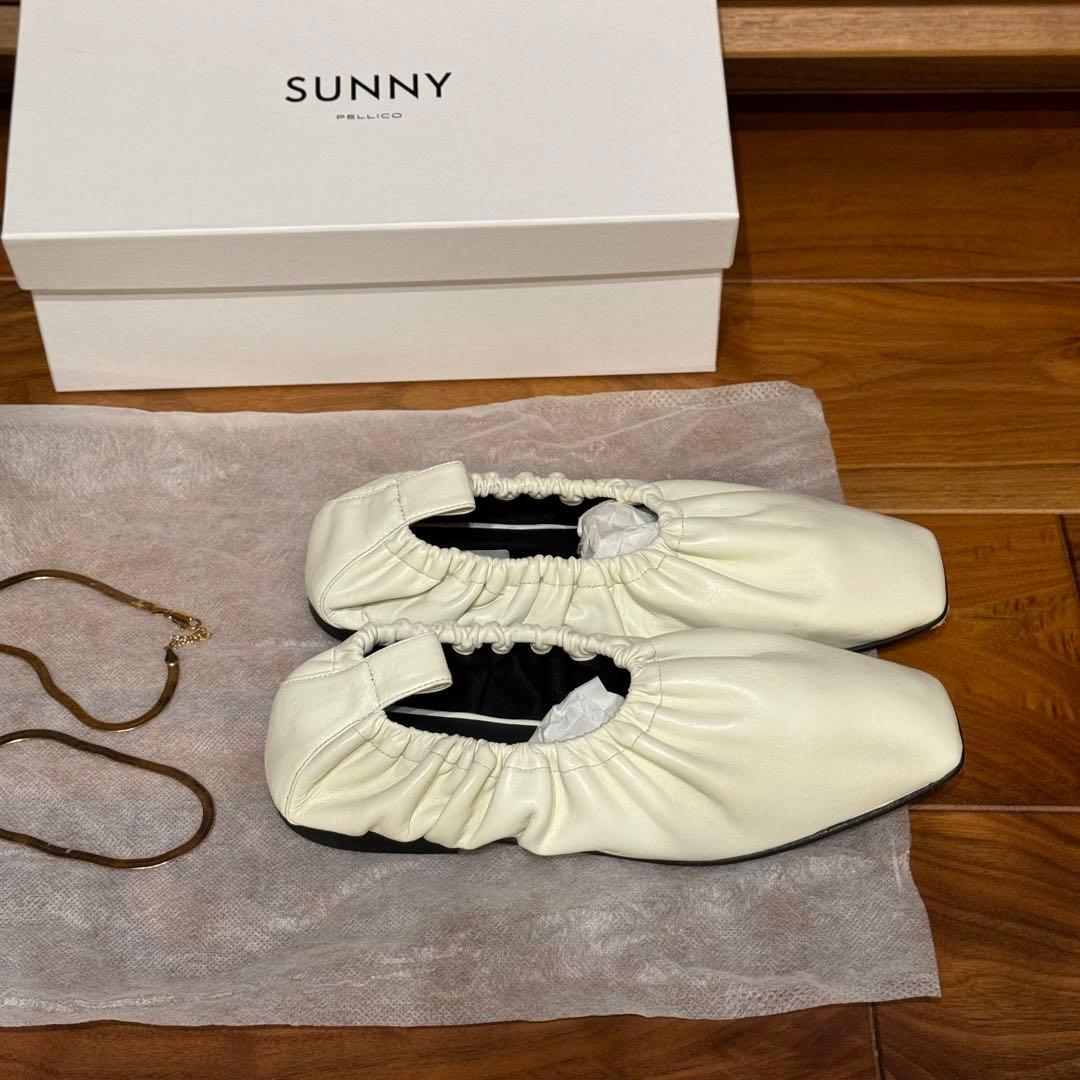 【限定セール】 PELLICO アンクレットギャザーバレエ PELLICO SUNNY ペリコサニー】アンクレットギャザーバレエシューズ | quan