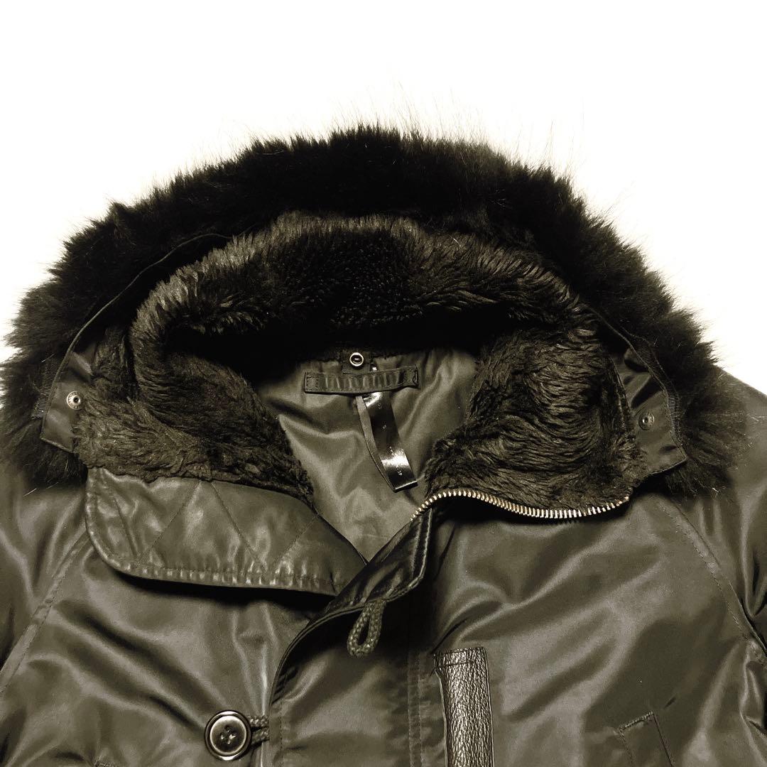 wjk ダブルジェーケー ファーフード付アウター N-3B ミリタリー