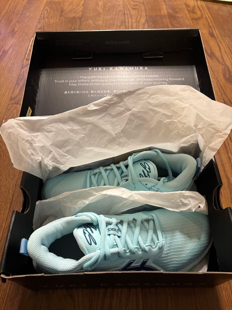 B*B様 ち*m様 asics SWIFTACE GS YUKI 河村勇輝 22 バスケットボールの河村勇輝選手と共同開発したシューズ「SWIFTACE