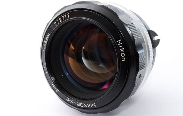 Nikonレンズ NIKKOR-S.C Auto 55 F1.2  単焦点レンズ オールドレンズレビュー】ニコン NIKKOR-S・C Auto 55mm F1.2｜憧れの