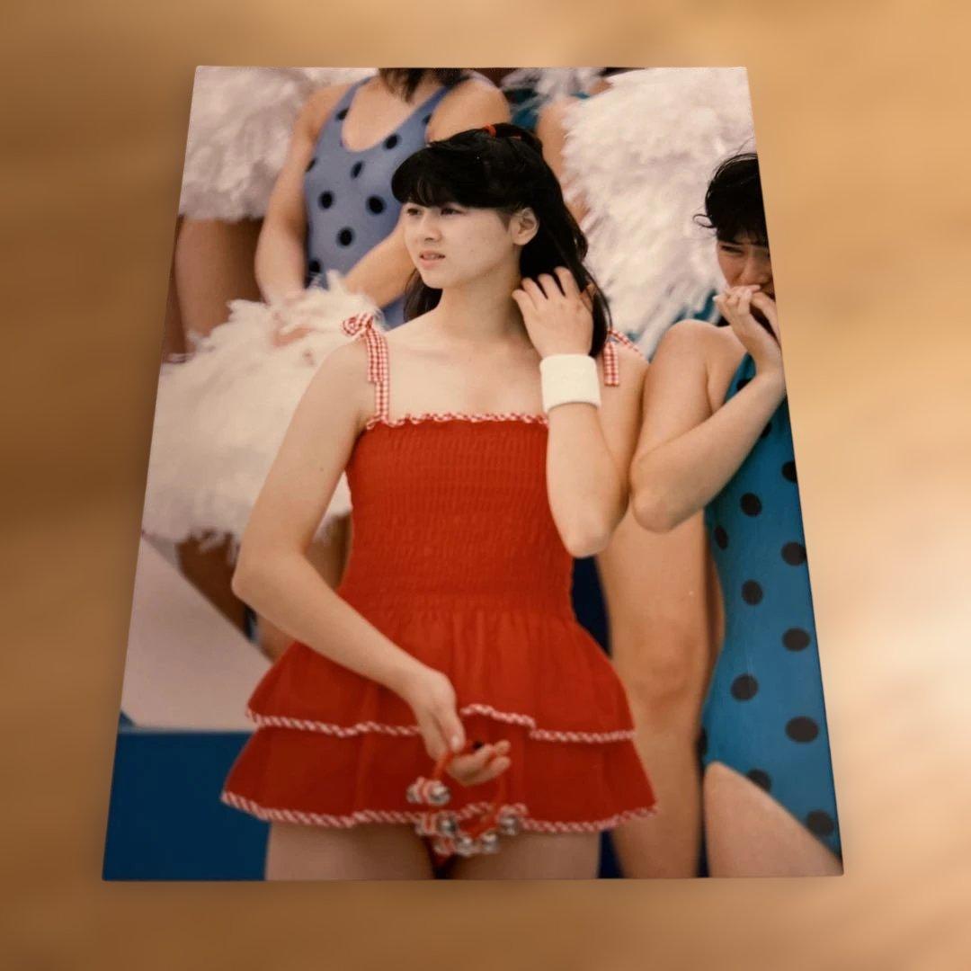 レア！ 河合その子 水着ショット！ 生写真4枚セット 水着 おニャン子