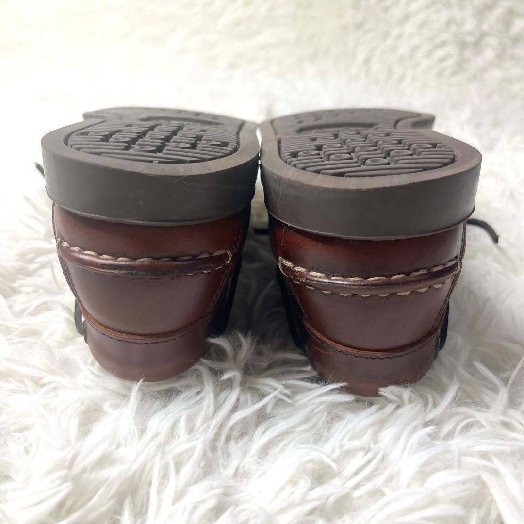 【美品】 パラブーツ デッキシューズ BARTH MARRON 26.0cm