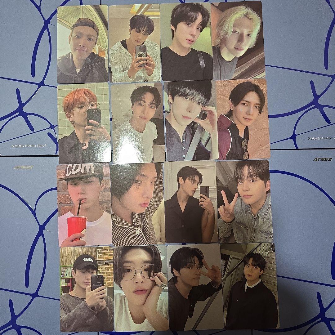 ATEEZ 「GOLDENHOUR : Part.4」A Ver. トレカコンプ - メルカリ