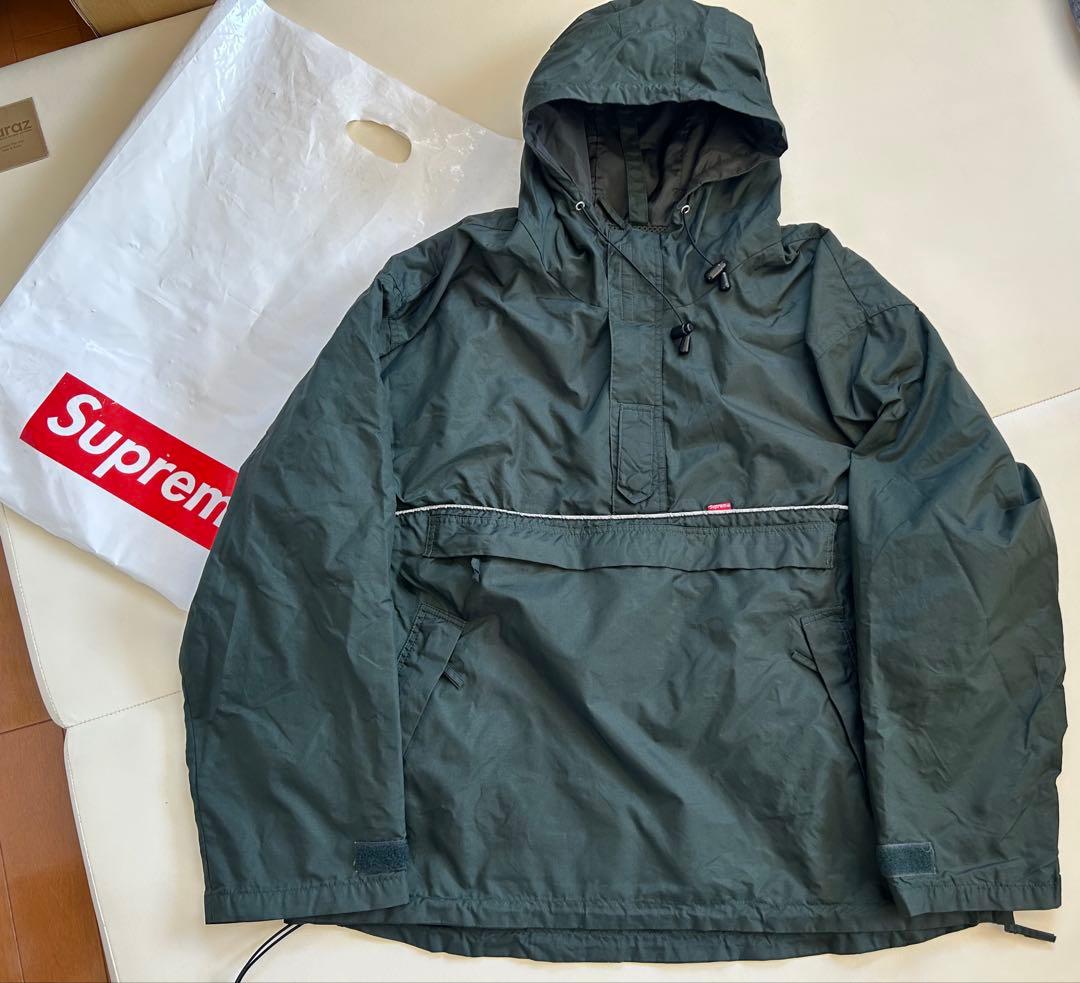 Supreme half zip nylon pullover anorak L