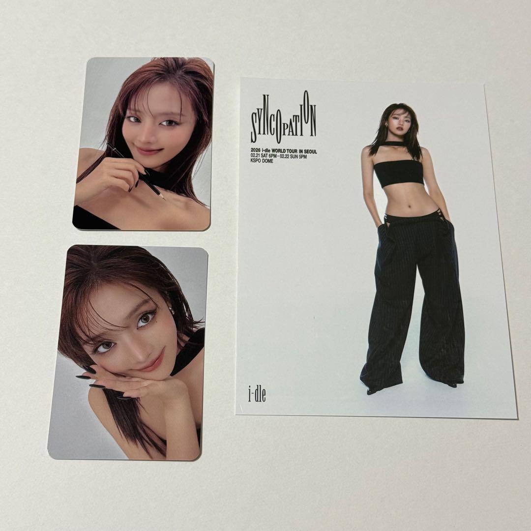 i-dle Syncopation ミンニ トレカ セット - メルカリ