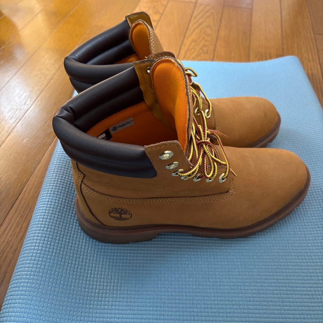 Timberland ブラウン ハイカットブーツ - メルカリ