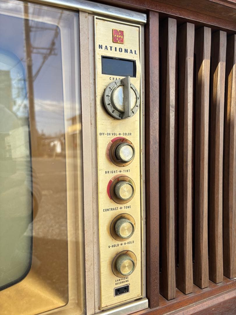 昭和40年代 National ナショナル TK-900D 真空管カラーテレビ - メルカリ