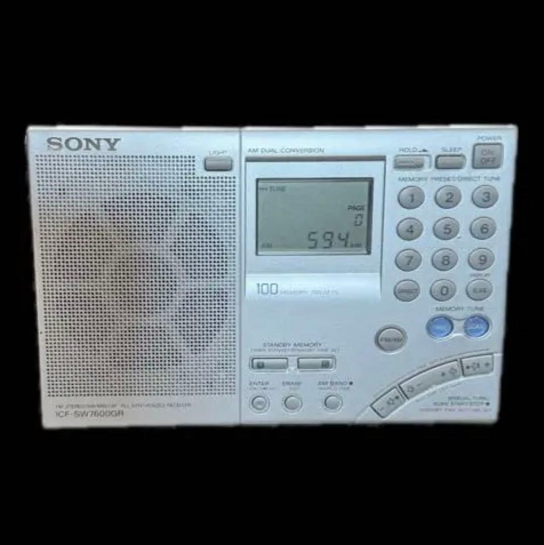 SONY ICF-SW7600GR シルバー - メルカリ