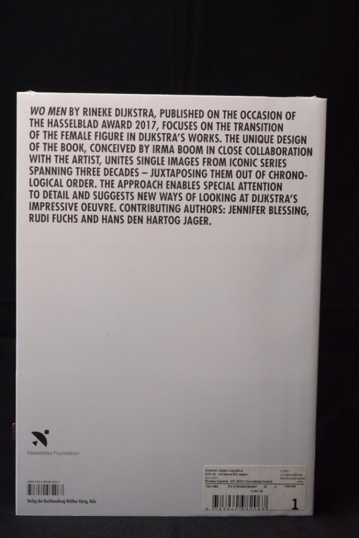 【Rineke Dijkstra：WO MEN】　★★大幅に値下げしました