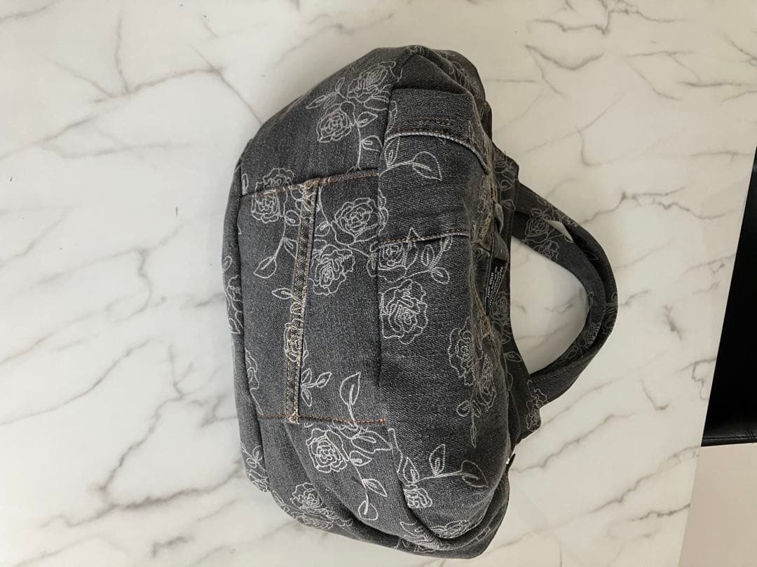 861 あつこ様専用 花柄デニムリメイクバック ハンドメイド 2点