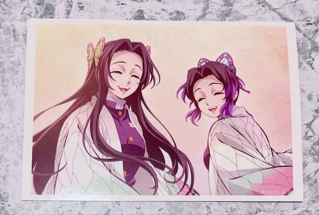 鬼滅の刃 無限城編 ティザー期 ポストカード 笑顔 ブロマイド 胡蝶