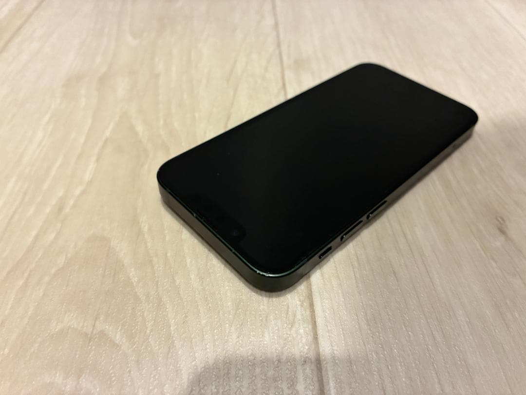 iPhone 13mini 緑 256GB ディスプレイ バッテリ 純正品交換済 修理
