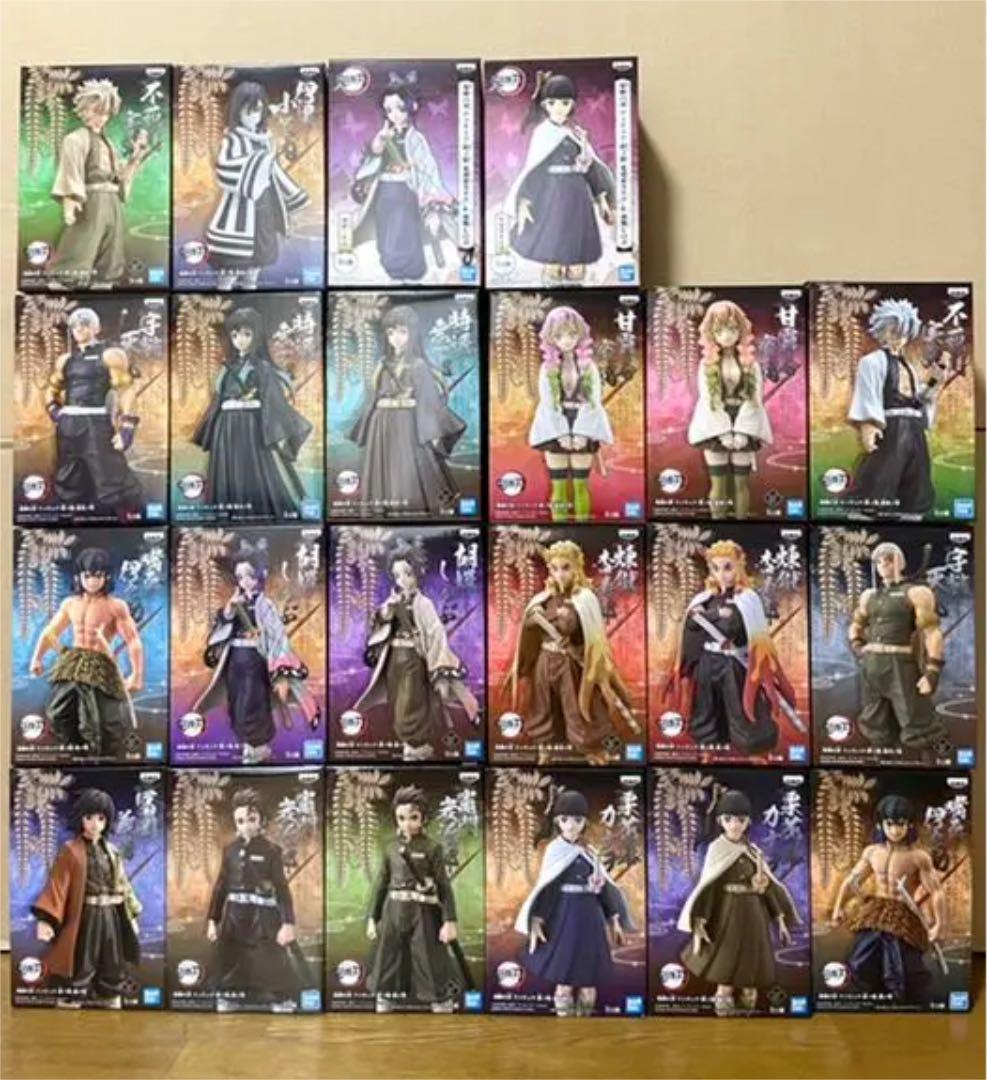 鬼滅の刃 フィギュア 絆ノ装  陸ノ型〜 拾伍ノ型 ＆カナヲ ＆ しのぶ BANPRESTO（バンプレスト） 鬼滅の刃 フィギュア 絆ノ装 弐拾陸ノ型 全