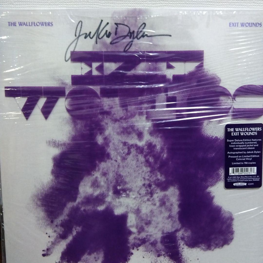 The Wallflowers Exit Wounds 直筆サイン入LP - メルカリ