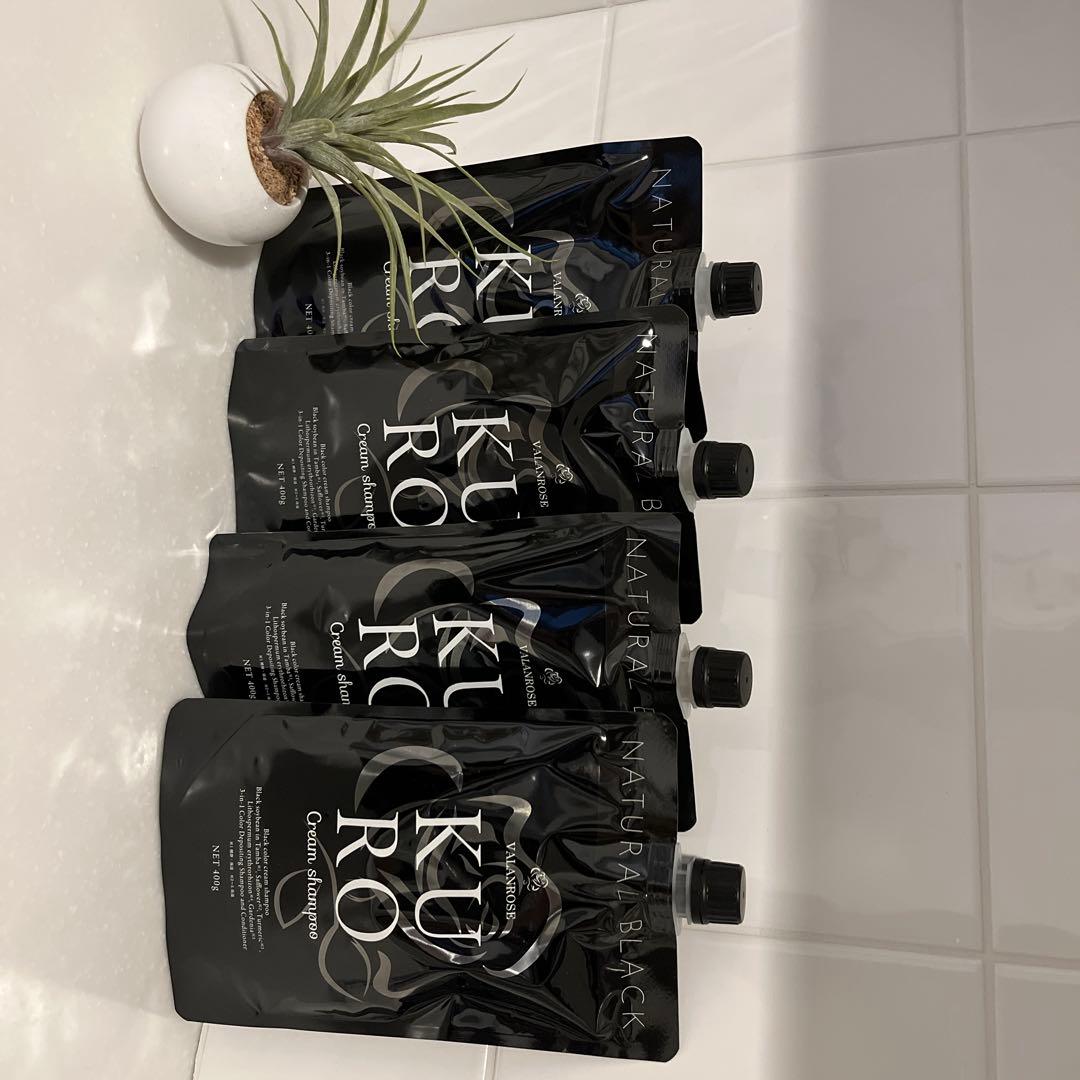 Kuro ナチュラルブラック カラーシャンプー 4個セット 楽天市場】【LINEお友だち追加で500円クーポン】白髪染め シャンプー