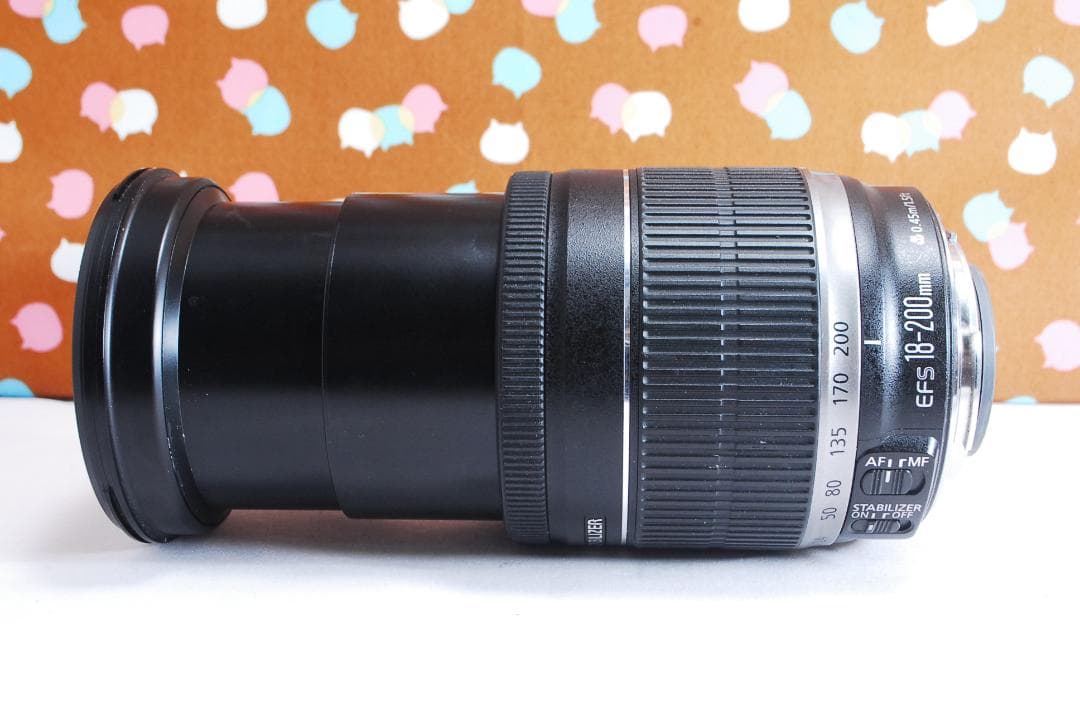 ✨美品✨万能✨Canon EF-S 18-200mm F3.5-5.6 IS