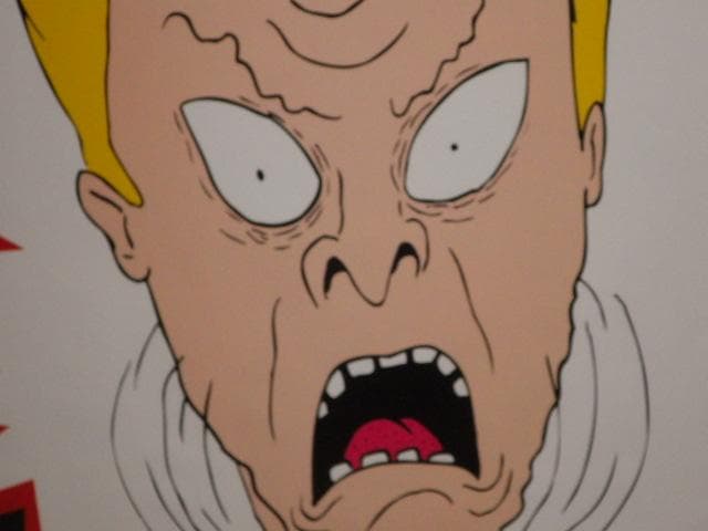 90'S☆ビーバス&バットヘッド☆ポスター☆24☆MTV☆ビンテージ☆USA