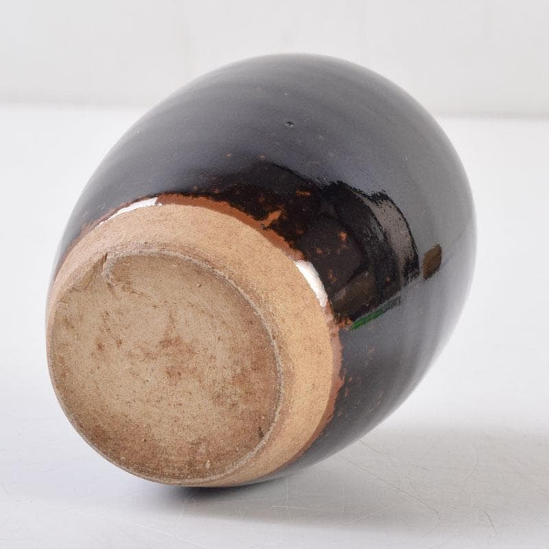 茶道具 瀬戸焼 古瀬戸 肩衝茶入 袱紗付 V 8636 - メルカリ