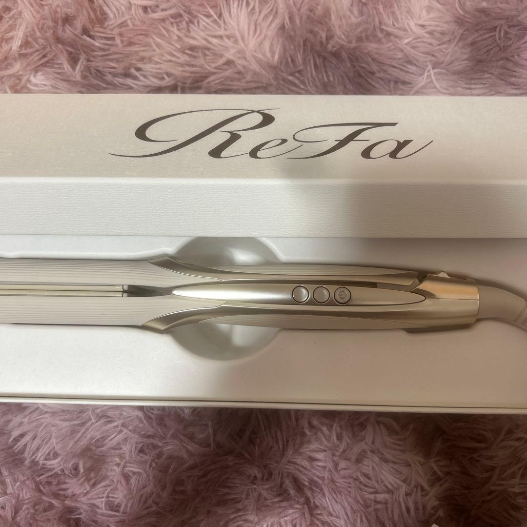 ReFa ストレートヘアアイロン アイボリー - メルカリ