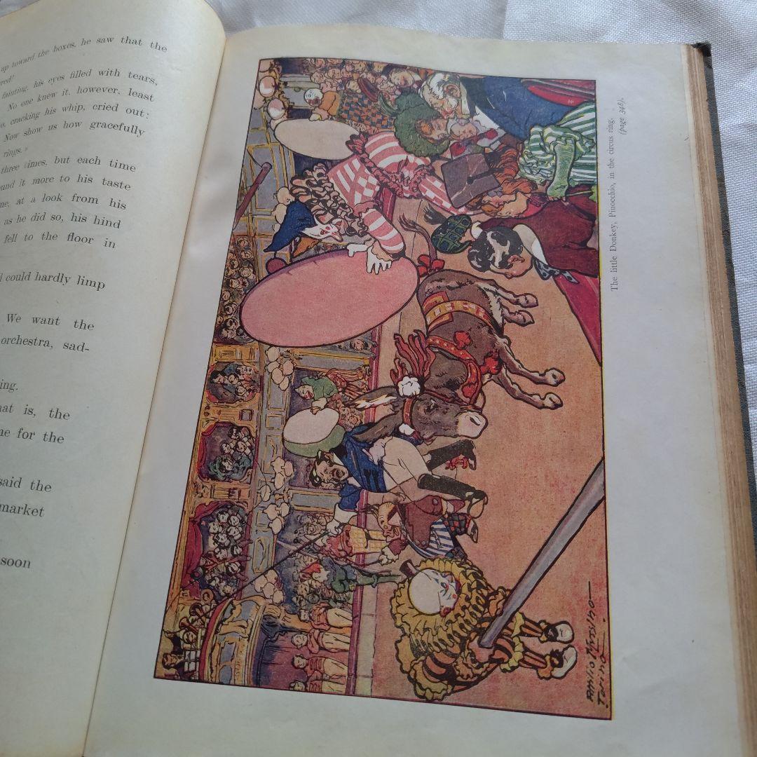 1929年マクミラン社発行 ピノキオの冒険