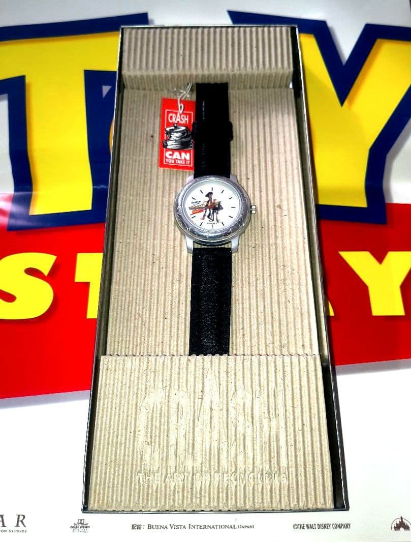 新品・希少限定品)トイ・ストーリー1 CRASH Swiss MADE腕時計