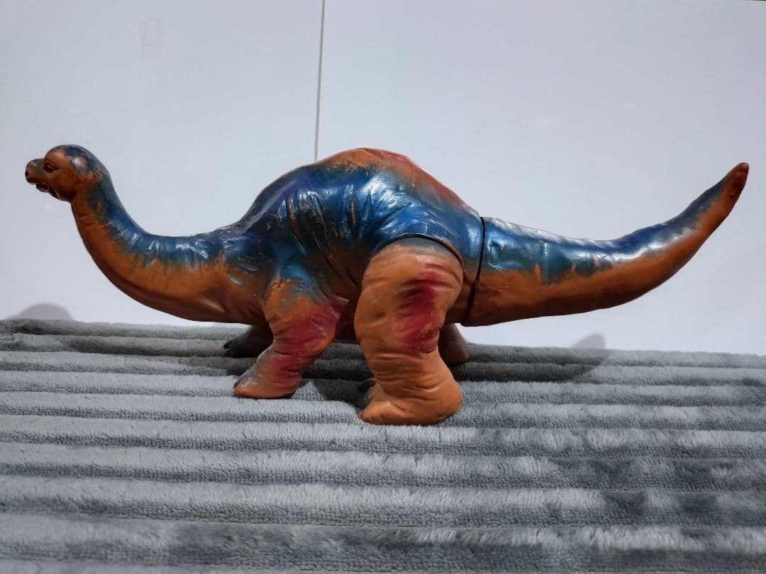 ブルマァク☆ブロントサウルス☆1970年代の希少ソフビフィギュア☆全長約30cm at_01_l.jpg