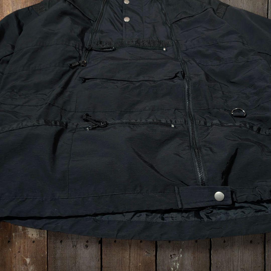 00s テクニカルウェア アノラックプルオーバー 多機能 ギミック ミリタリー