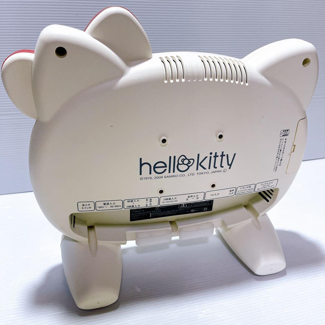 希少】サンリオハローキティ型 地デジ液晶テレビ DY-133KT 13.3V型