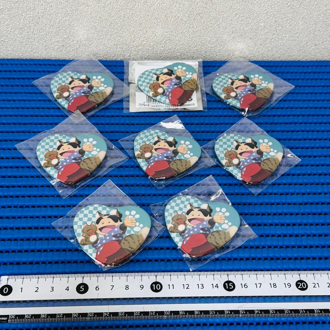 忍たま乱太郎 福富しんべヱ ナンジャタウン ハート型缶バッジ セット