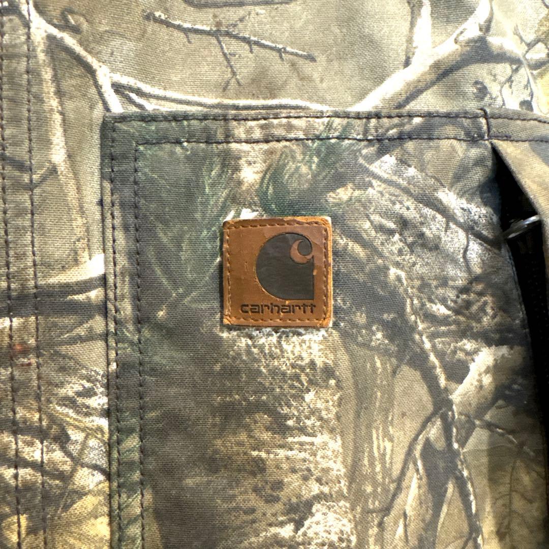 美品 カーハート carhartt リアル ツリー REALTREE ベスト - メルカリ