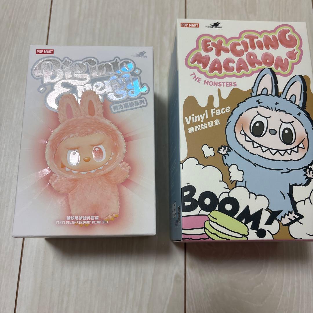 正規品・未開封ラブブ Labubu EXCITING MACARON エナジー - メルカリ