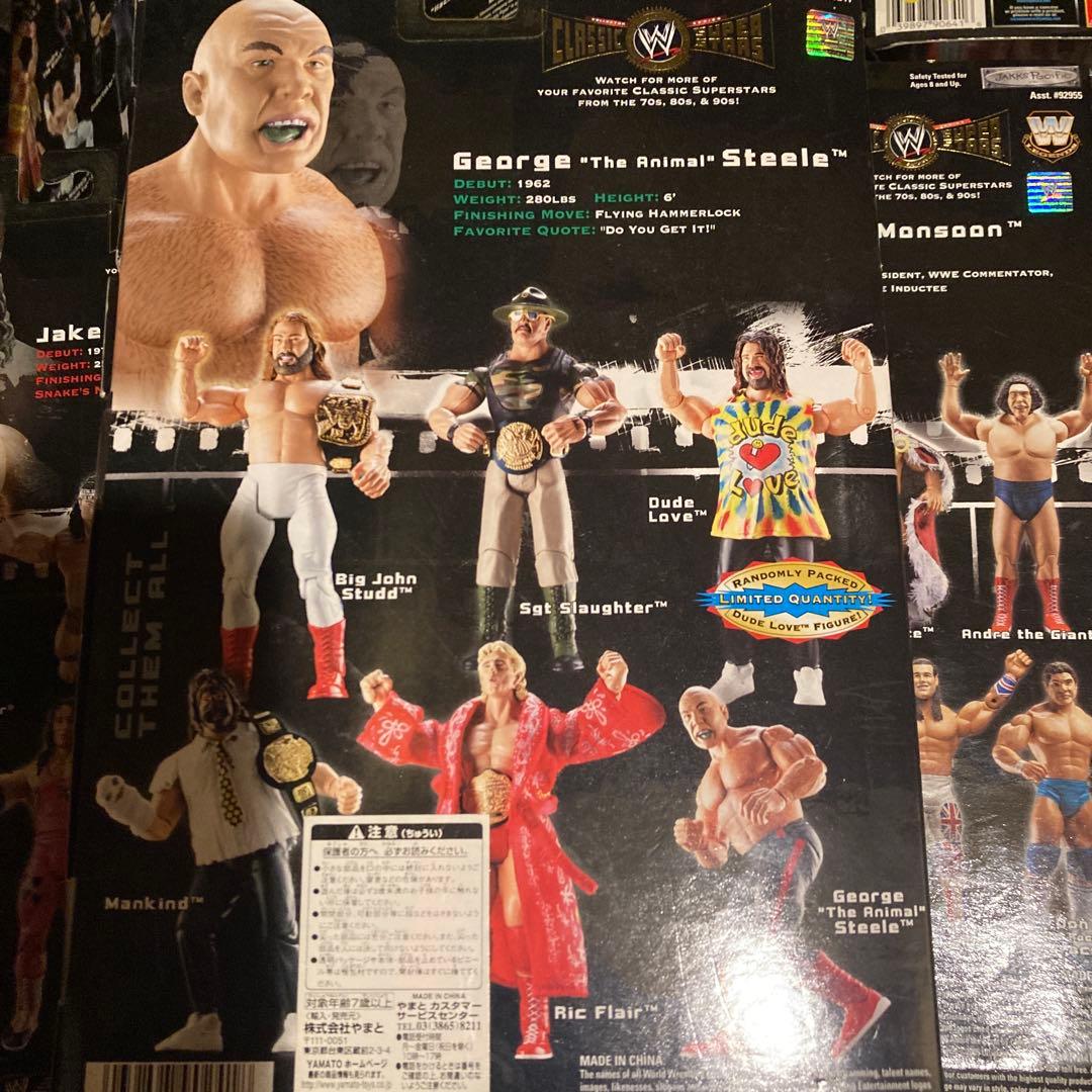 ジョージ・スティール WWEクラシックスーパースター - メルカリ